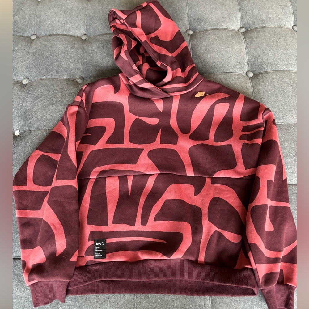 Nike A.I.R. Icon Fleece Big Kids' OS Pullover Hoodie, XL, NWOT RARE DV3184